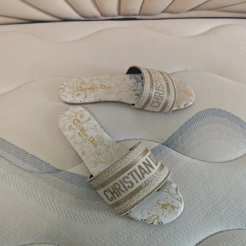 Replica Christian Dior Slippers For Women #1417975 $68.00 USD for Wholesale