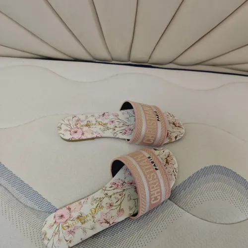 Replica Christian Dior Slippers For Women #1417976 $68.00 USD for Wholesale