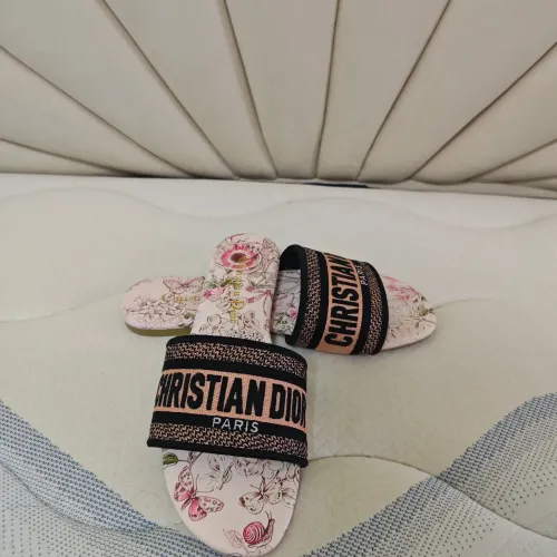 Replica Christian Dior Slippers For Women #1417982 $68.00 USD for Wholesale