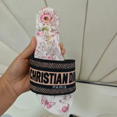 Replica Christian Dior Slippers For Women #1417982 $68.00 USD for Wholesale