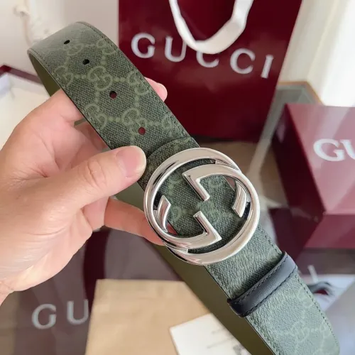 Replica Gucci AAA Quality Belts In 3.8cm For Men #1417988 $56.00 USD for Wholesale