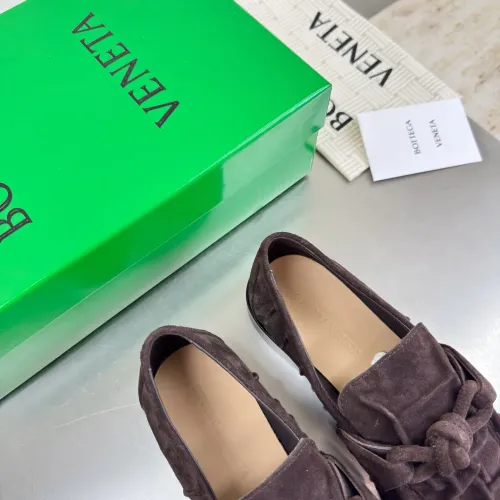 Replica Bottega Veneta BV Leather Shoes For Women #1418063 $140.00 USD for Wholesale