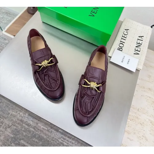 Cheap Bottega Veneta BV Leather Shoes For Women #1418065, $$140.00 USD On Bottega Veneta BV Leather Shoes