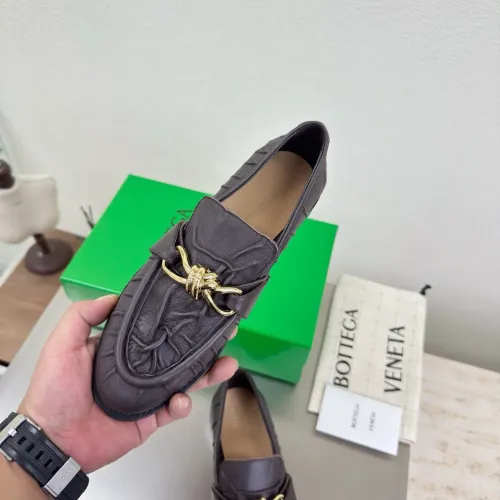Replica Bottega Veneta BV Leather Shoes For Women #1418066 $140.00 USD for Wholesale