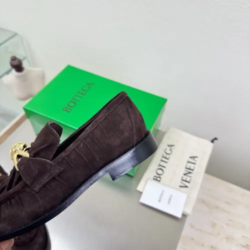 Replica Bottega Veneta BV Leather Shoes For Women #1418069 $140.00 USD for Wholesale