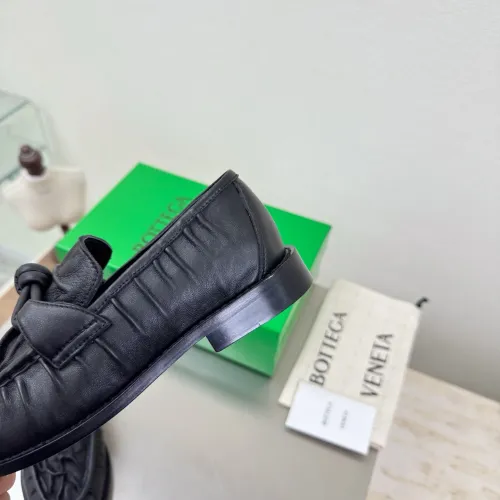 Replica Bottega Veneta BV Leather Shoes For Women #1418073 $140.00 USD for Wholesale