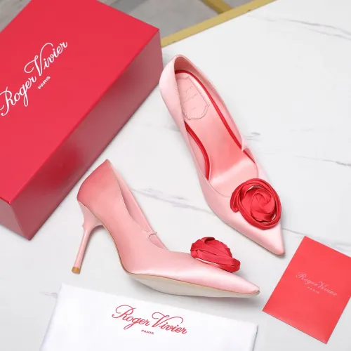 Replica Roger Vivier High-Heeled Shoes For Women #1418110 $115.00 USD for Wholesale