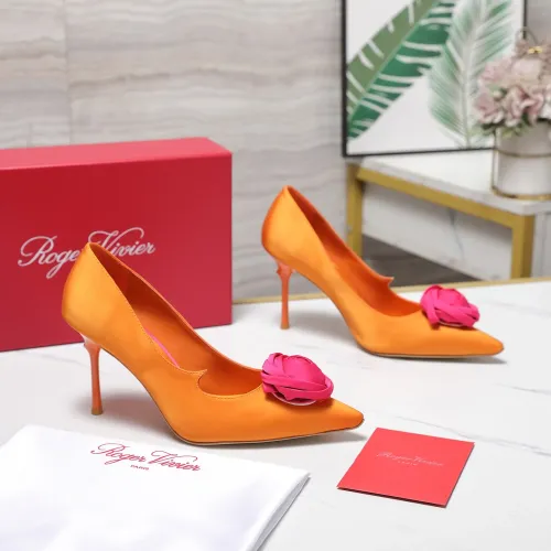 Replica Roger Vivier High-Heeled Shoes For Women #1418111 $115.00 USD for Wholesale