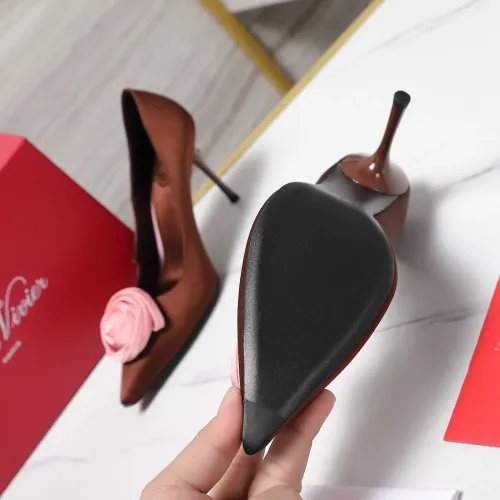 Replica Roger Vivier High-Heeled Shoes For Women #1418114 $115.00 USD for Wholesale