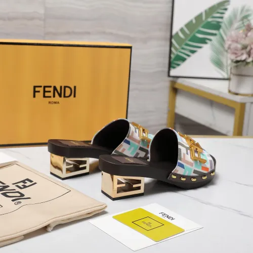 Replica Fendi Slippers For Women #1418123 $155.00 USD for Wholesale