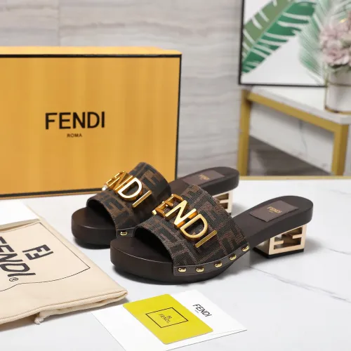 Cheap Fendi Slippers For Women #1418125, $$155.00 USD On Fendi Slippers