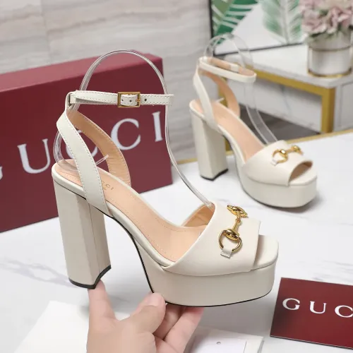 Replica Gucci Sandal For Women #1418135 $118.00 USD for Wholesale