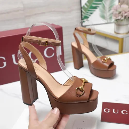 Replica Gucci Sandal For Women #1418136 $118.00 USD for Wholesale