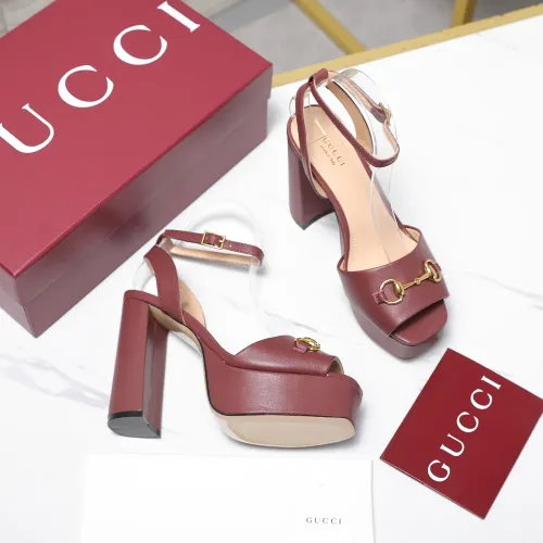 Replica Gucci Sandal For Women #1418137 $118.00 USD for Wholesale