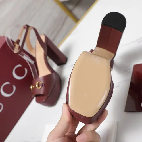 Replica Gucci Sandal For Women #1418137 $118.00 USD for Wholesale