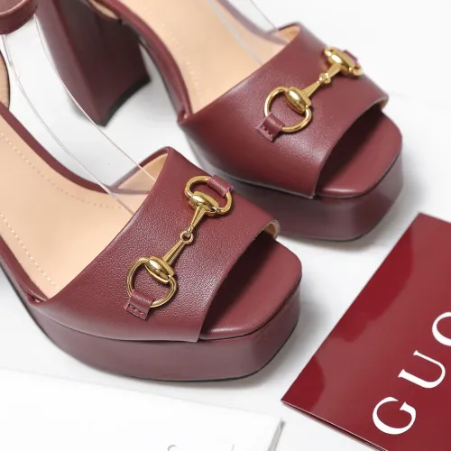 Replica Gucci Sandal For Women #1418137 $118.00 USD for Wholesale