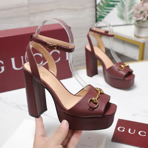 Replica Gucci Sandal For Women #1418137 $118.00 USD for Wholesale