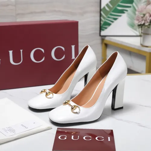 Cheap Gucci High-Heeled Shoes For Women #1418147, $$112.00 USD On Gucci High-Heeled Shoes