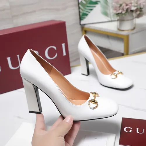 Replica Gucci High-Heeled Shoes For Women #1418147 $112.00 USD for Wholesale