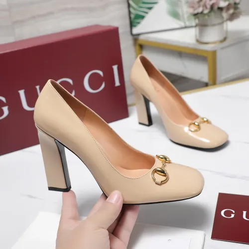 Replica Gucci High-Heeled Shoes For Women #1418148 $112.00 USD for Wholesale