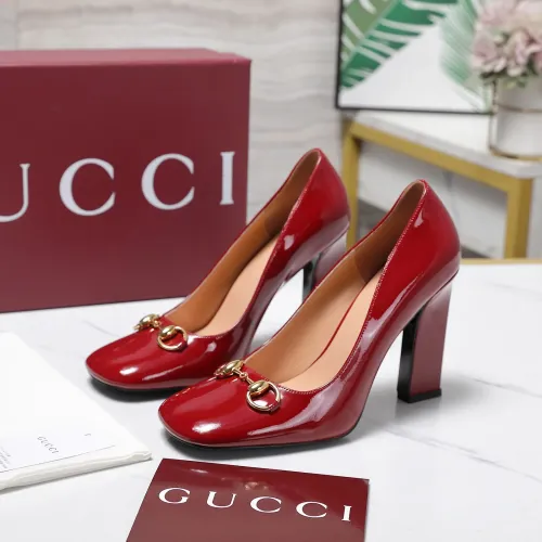 Cheap Gucci High-Heeled Shoes For Women #1418149, $$112.00 USD On Gucci High-Heeled Shoes