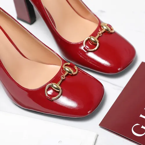 Replica Gucci High-Heeled Shoes For Women #1418149 $112.00 USD for Wholesale