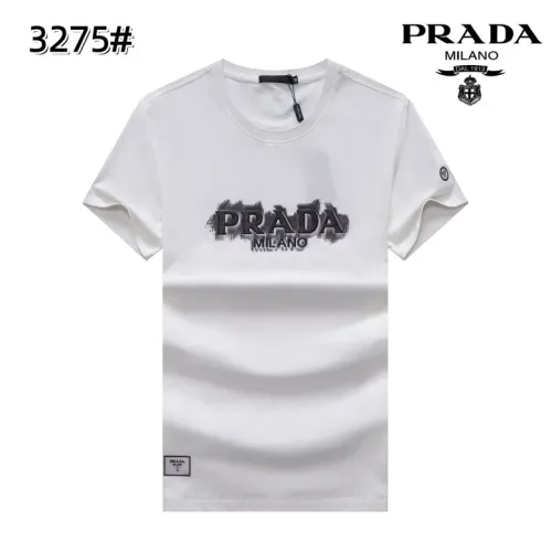 Cheap Prada T-Shirts Short Sleeved For Men #1418256, $$27.00 USD On Prada T-Shirts