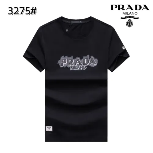 Cheap Prada T-Shirts Short Sleeved For Men #1418258, $$27.00 USD On Prada T-Shirts