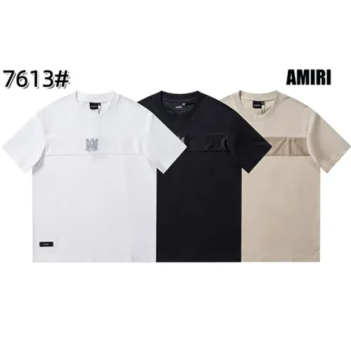 Replica Amiri T-Shirts Short Sleeved For Unisex #1418272 $29.00 USD for Wholesale