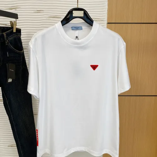 Cheap Prada T-Shirts Short Sleeved For Unisex #1418395, $$64.00 USD On Prada T-Shirts