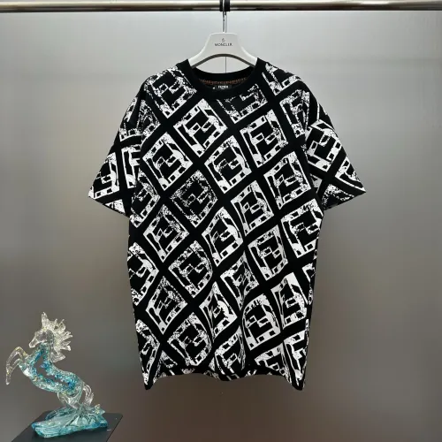 Cheap Fendi T-Shirts Short Sleeved For Unisex #1418496, $$48.00 USD On Fendi T-Shirts
