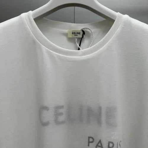 Replica Celine T-Shirts Short Sleeved For Unisex #1418781 $72.00 USD for Wholesale