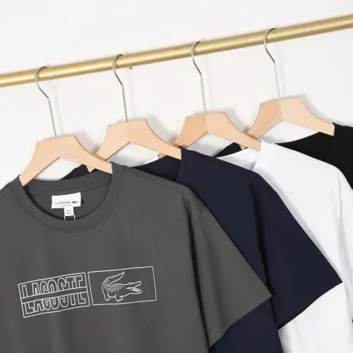 Replica Lacoste T-Shirts Short Sleeved For Men #1418985 $27.00 USD for Wholesale