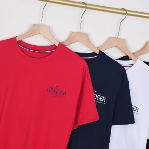 Replica Tommy Hilfiger TH T-Shirts Short Sleeved For Men #1419016 $29.00 USD for Wholesale