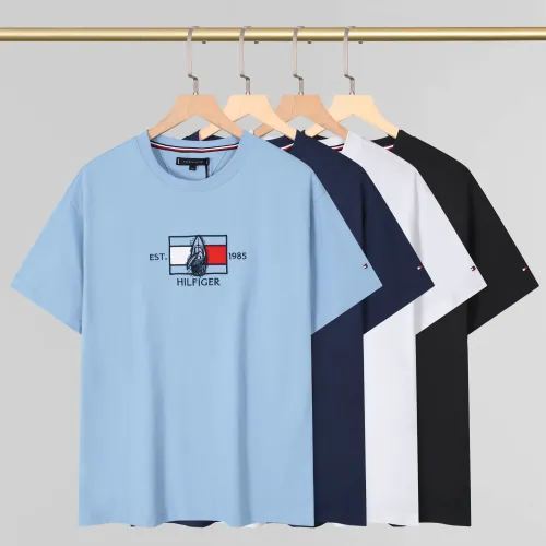 Replica Tommy Hilfiger TH T-Shirts Short Sleeved For Men #1419027 $29.00 USD for Wholesale