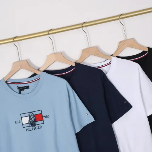 Replica Tommy Hilfiger TH T-Shirts Short Sleeved For Men #1419027 $29.00 USD for Wholesale