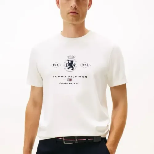 Replica Tommy Hilfiger TH T-Shirts Short Sleeved For Men #1419030 $29.00 USD for Wholesale