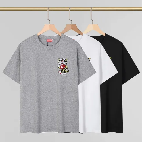 Replica Kenzo T-Shirts Short Sleeved For Men #1419045 $32.00 USD for Wholesale