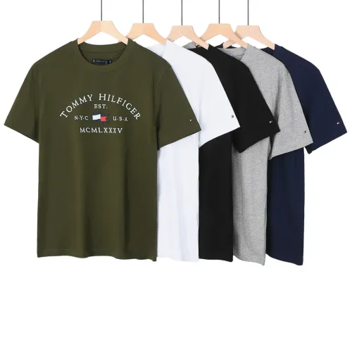 Replica Tommy Hilfiger TH T-Shirts Short Sleeved For Men #1419077 $29.00 USD for Wholesale