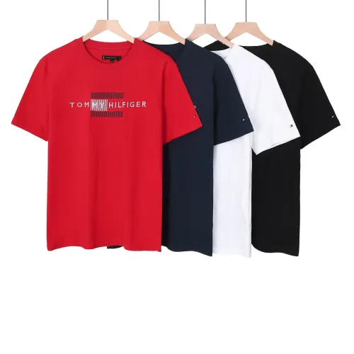 Replica Tommy Hilfiger TH T-Shirts Short Sleeved For Men #1419086 $29.00 USD for Wholesale