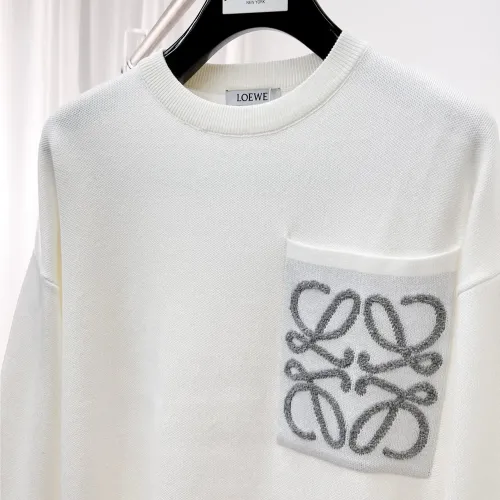 Replica LOEWE Sweaters Long Sleeved For Men #1419141 $64.00 USD for Wholesale