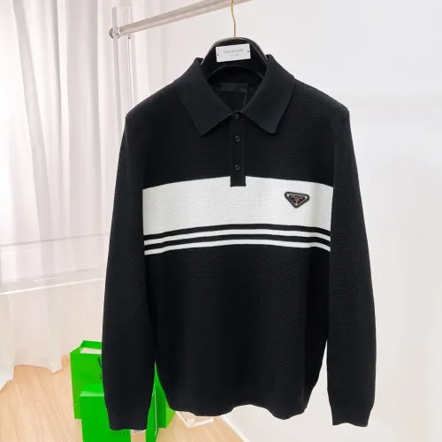 Cheap Prada Sweaters Long Sleeved For Men #1419147, $$72.00 USD On Prada Sweaters