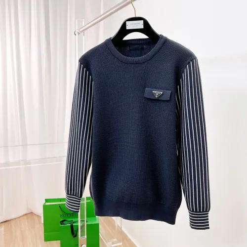 Cheap Prada Sweaters Long Sleeved For Men #1419151, $$76.00 USD On Prada Sweaters