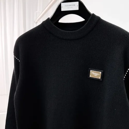 Replica Dolce & Gabbana D&G Sweaters Long Sleeved For Men #1419153 $76.00 USD for Wholesale