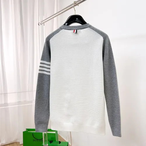 Replica Thom Browne TB Sweaters Long Sleeved For Men #1419158 $64.00 USD for Wholesale