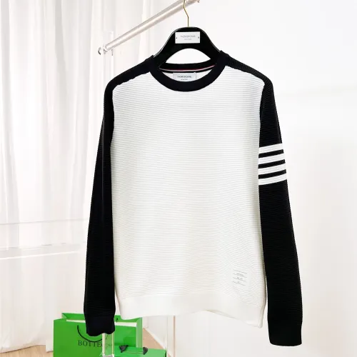 Cheap Thom Browne TB Sweaters Long Sleeved For Men #1419159, $$64.00 USD On Thom Browne TB Sweaters