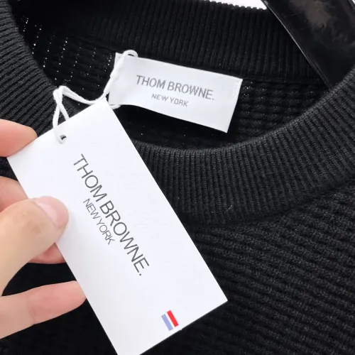 Replica Thom Browne TB Sweaters Long Sleeved For Men #1419165 $85.00 USD for Wholesale