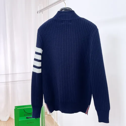 Replica Thom Browne TB Sweaters Long Sleeved For Men #1419174 $92.00 USD for Wholesale