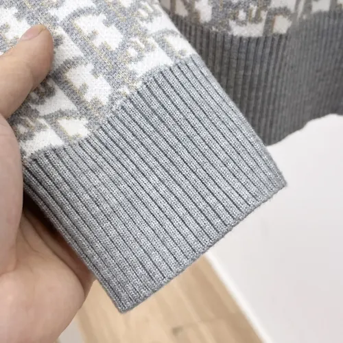 Replica Christian Dior Sweaters Long Sleeved For Men #1419180 $85.00 USD for Wholesale