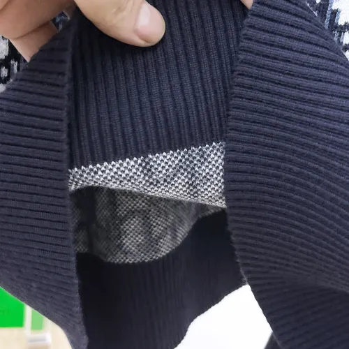 Replica Christian Dior Sweaters Long Sleeved For Men #1419181 $85.00 USD for Wholesale